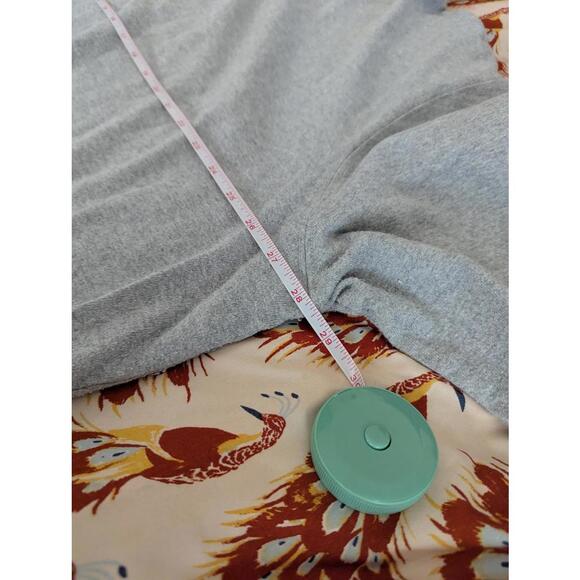 L.L.Bean Lakewashed Rugby Polo Shirt XXL Tall Gray Long Sleeve Traditional Fit - Picture 8 of 9